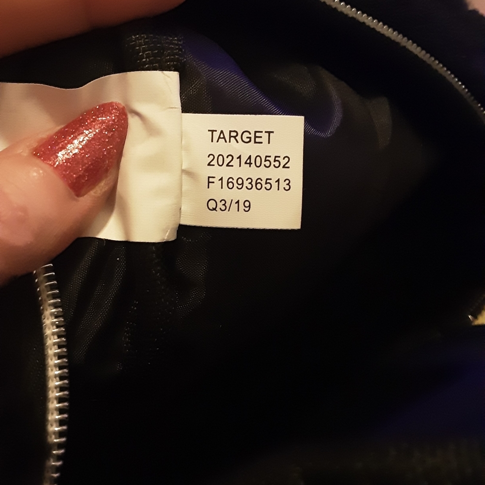 Target Girl's Black Kitty Backpack 8" X 8" - Picture 9 of 11